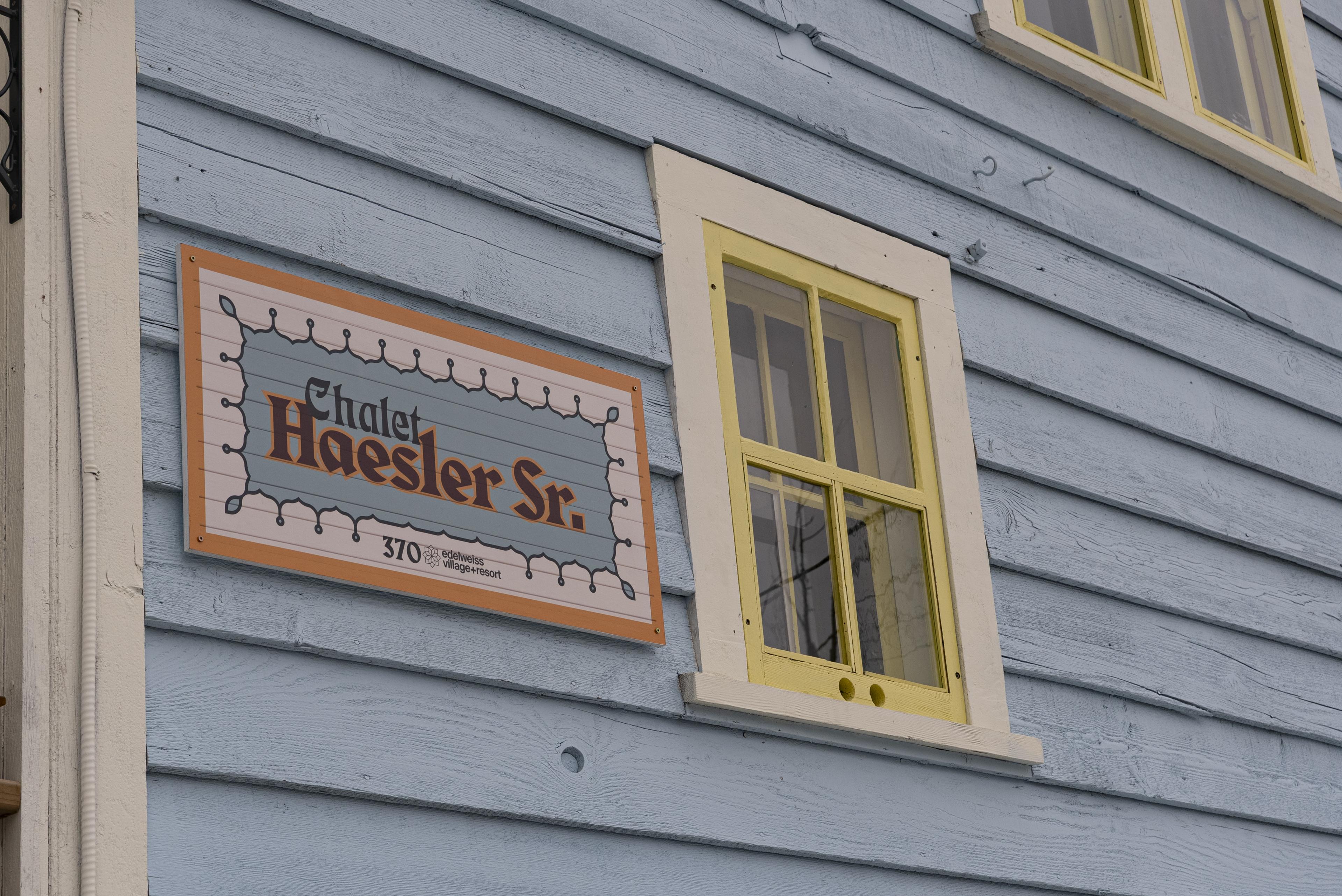 A restored Swiss chalet, welcoming guests since 1912